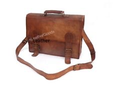 18" Vintage Leather Handbag