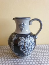 Vintage West German Salt Glazed Wine Jug With Vine Decoration. 97/0,5l 