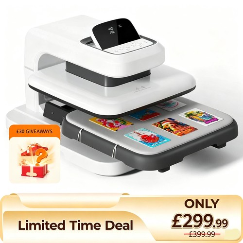 Auto heat press - 15,