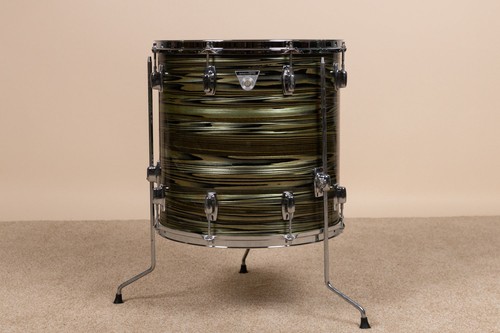 Vintage ludwig 16x16 avocado - vintage,