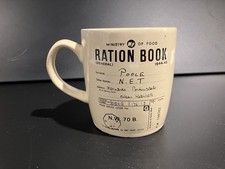 Halfmoon moon Bay - Ration Book Style WW2 - Mug 