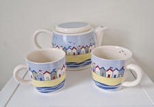 Poole pottery beach - poole, huts