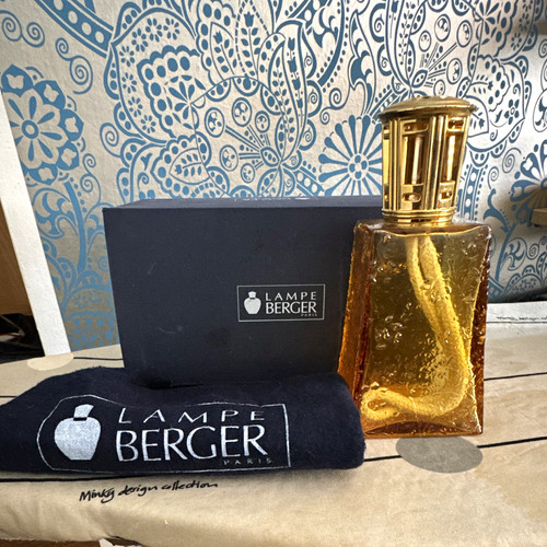 Lampe berger gold glass - lampe,
