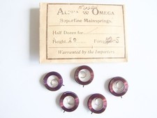 5x vintage fusee pocket watch