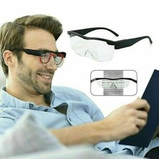 350% Magnifier Glasses With Led Light Magnifying Glasses Loupes Reading Sewing -