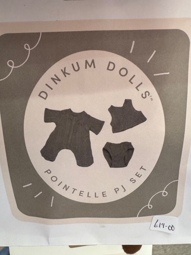 Dinkum doll pointelle set - pointelle,