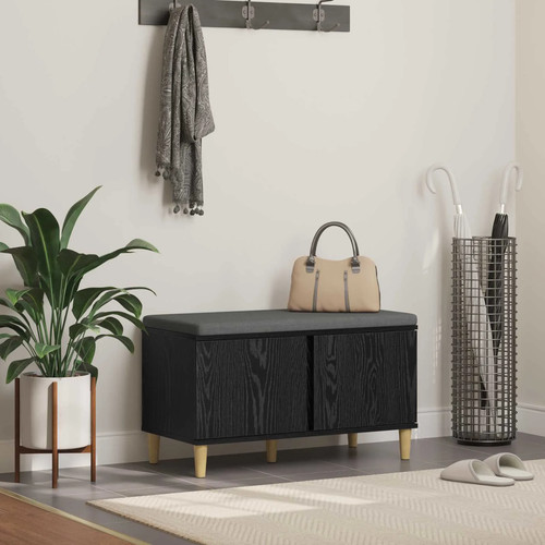 Walplus hall bench black oak - bench,