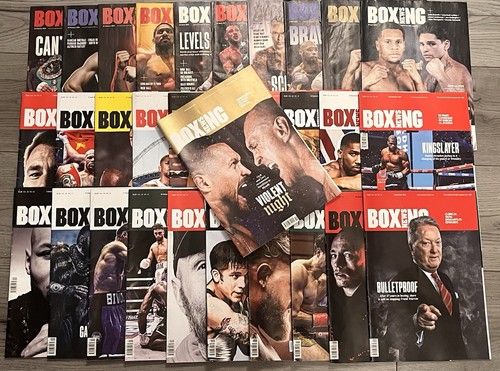 Boxing news 31x magazines - -,