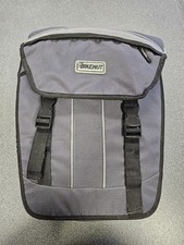 Bike Halfords Bikehut pannier rear rack bag with integrated rain cover