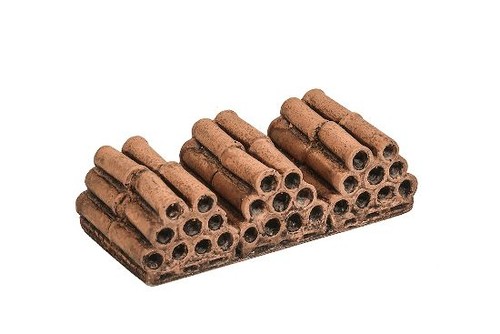 Terracotta pipes pallets - on,