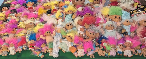 Vintage troll doll russ dam - vintage,