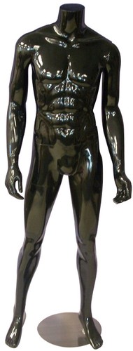 Adult headless glossy - glossy, black