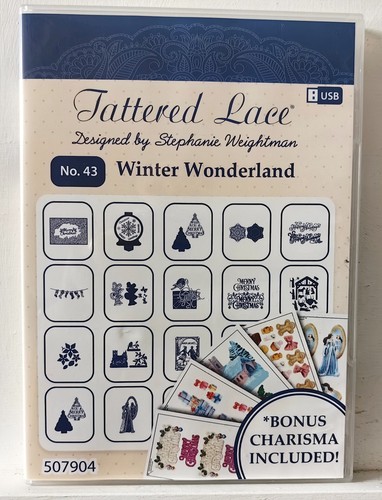 Tattered lace usb winter - tattered,