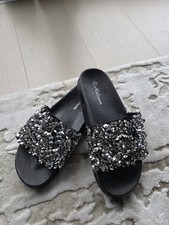 Abloom Sequin Slippers -Size