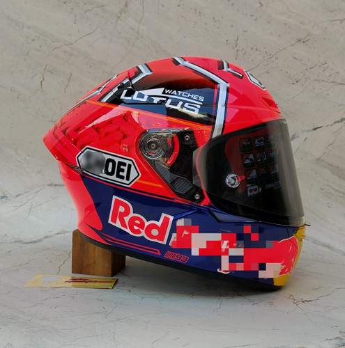 Custom repainted helmet - repainted,