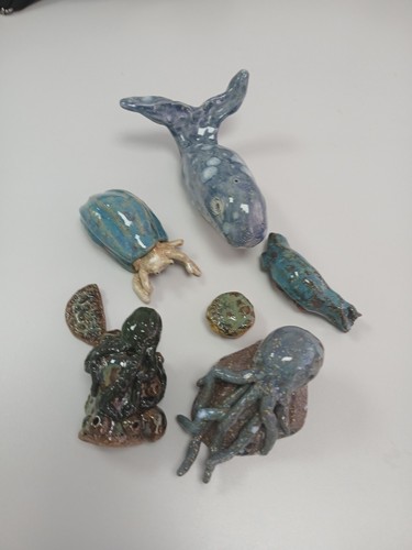 Pottery bundle ocean life - of,