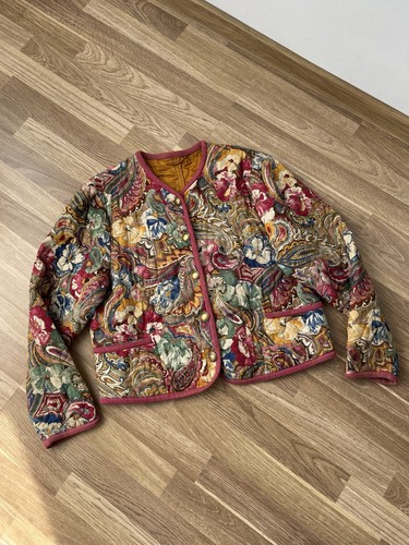 Vintage geiger printed quilted - vintage,