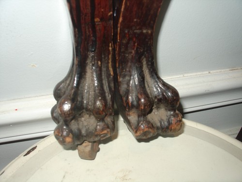 Abtique wood lion paw - abtique, salvaged