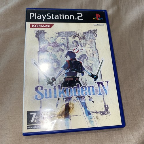 Suikoden ps2 box only - iv,