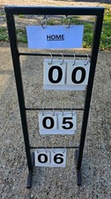 Carpet / Lawn Bowls Score Board With Cover