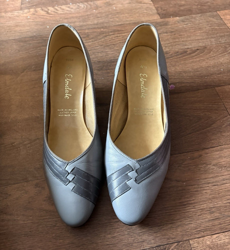 Clarks grey leather court - clarks,