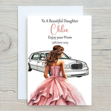 Personalised Prom Card School