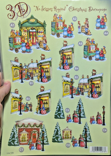 Christmas fun die - fun, 3d