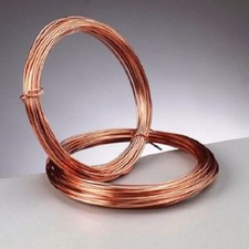 0.8 mm (20 gauge) PURE COPPER CRAFT/JEWELLERY WIRE x 6 metres