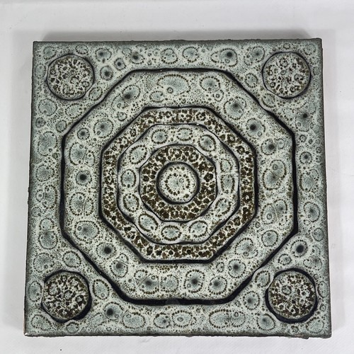 Italian ceramic tile trivet - italian,