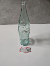 Vintage Coca Cola Empty Glass Bottle 1 Litre Italian Rare No Cap