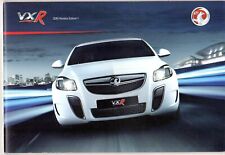 Vauxhall VXR Range 2009-10 UK Market Brochure Corsa Astra Zafira Insignia VXR8