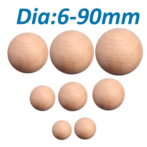 Natural round wooden craft - natural,