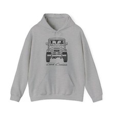 TOYOTA FJ40 Hooded Sweatshirt