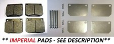 ROVER P6 2000 & 2000TC   FRONT BRAKE PADS & FITTING KIT   (1966- Jun 72 Only)