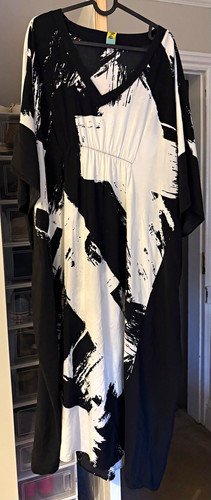 Fly out neck kaftan - fly,