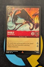 103/204 Diablo - Watchful Raven Rare Disney Lorcana Set 10 