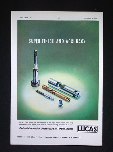 Original 1953 advert lucas - original,