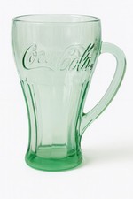 Vintage Embossed Green Coca-