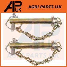 2x Tractor Top Link Pin &