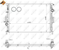 NRF Radiator for Ford S-Max