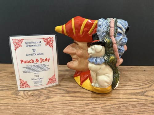 Royal doulton punch judy - royal, judy'