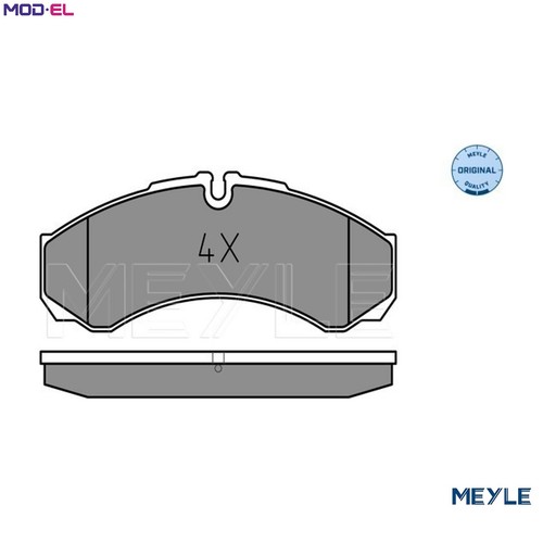Brake pad set disc - set,