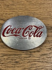 Coca-Cola Belt Buckle 1992 Official Product Siskiyou P90 USA