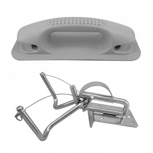 Quick release snap - snap, davit