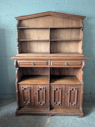 Antique victorian pine arts - an,