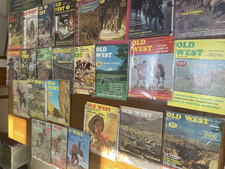 25 OLD WEST MAGAZINES 60'S &