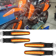 Motorcycle Enduro Flowing Turn