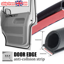 16Ft Car Door Seal Strip Hollow Edge Guard Weatherstrip Universal D-Shape Rubber