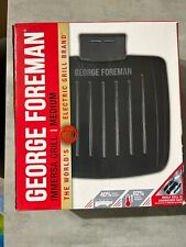 George Foreman 28310 Immersa Medium Electric Grill - Removable Control Panel
