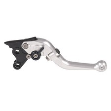 Titax Short Folding Moto Motorcycle Motorbike Brake Lever Silver - #RS13FA